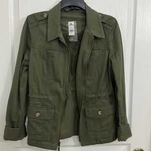 NWTExpress Army Green Jacket Sz Small